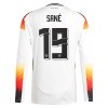 Maillot à Manches Longues Allemagne Sane 19 Domicile Euro 2024 Pour Homme